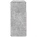 Aparador con luces LED 80 Gris