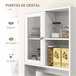 Alacena de Cocina MDF HOMCOM, hogar - cocina Blanco