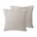 Beliani Cojín decorativo GAURA Beige