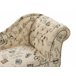 Beliani Chaise longue derecho Poliéster NIMES Beige
