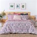 2 Fundas de almohada de algodón ZEYA B 65x65 Malva
