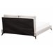 Beliani Cama con somier Pana MELLE 175x240 Beige