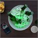Cubitera LED con Altavoz Recargable Transparente