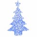 Árbol Navidad - Árbol navideño Árbol Navidad - Árbol navideño Azul
