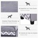 Sofá para Mascotas Madera, PVC, Esponja PawHut Gris