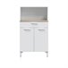 Alacena cocina Colin 2 Puertas 72 Natural/ Blanco