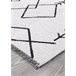 Alfombra reversible PALERMO ESTAMPADA Blanco