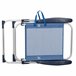 Aktive Silla plegable de playa con 4 posiciones Azul