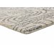 Alfombra shaggy de estilo escandinavo HELIA - ATTICGO 133x190 Plateado