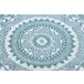Alfombra FUN Napkin servilleta circulo 160x160 Azul