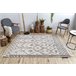 Alfombra BERBER TANGER B5940 Franjas Bereber Marroquí 120x170 Crema