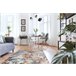 Alfombra Estructural BOTANIC 65262 flores 117x170 Gris