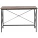 Beliani Escritorio FUTON Marron