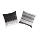 2 fundas de almohada MARBLE Negro