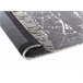 Beliani Alfombra de pelo corto HANLI 140x200 Gris