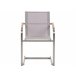 Beliani Conjunto de comedor VALCANETTO/COSOLETO Blanco/ Beige