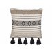 Beliani Cojín decorativo SAMBUCUS Beige