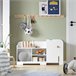 Estantería Infantil en Forma de Elefante KMB62-W SoBuy Blanco