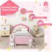 Cama Infantil MDF, Tablero Multicapa ZONEKIZ Cama Infantil MDF, Tablero Multicapa ZONEKIZ Rosa