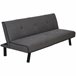 Sofá Cama esponja, eucalipto, MDF de grado E1 HOMCOM Gris