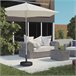 Base de Sombrilla HDPE, Cemento Outsunny Negro