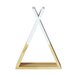 Estantería Infantil Dormitorio Tipi Diseño Forma Tipi Blanco/ Madera