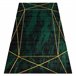 Alfombra EMERALD exclusivo 1022 glamour 180x270 Verde