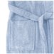 Acomoda Textil – Albornoz Unisex de Rizo Azul Claro