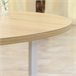 Mesitas de Café MDF, Metal HOMCOM, hogar - muebles de salón 65x65 Multicolor