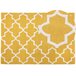 Beliani Alfombra de pelo corto SILVAN 160x230 Amarillo