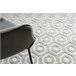 Alfombra SANTO sisal 58380 Hexágono 80x150 Crema