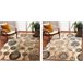 Alfombra de lana POLONIA Olivo Ornamento 235x350 Beige