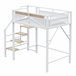 Cama alta para niños 145x255 Cama alta para niños 145x255 Blanco