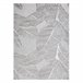 Alfombra LIRA E1482 Hojas estructural moderna glamour 80x150 Gris