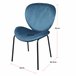 Pack de 2 sillas de comedor TULIPA  Azul