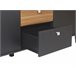 Beliani Aparador KURO Negro