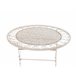 Beliani Mesa redonda TRIESTE Beige