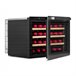 Vinoteca 24 botellas Vinobox 24 Design I Integrable Mono temperatura Negro/ Gris