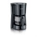 Cafetera de goteo, jarra de cristal 1 L Severin KA 4815 - 1000 W Negro