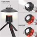 Aktive farol linterna LED trípode 3 en 1 USB y powerbank 220 lúmenes Negro