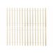 Beliani Cama con somier Madera de pino TANNAY 189x208 Blanco