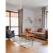 Alfombra BERBER MEKNES B5910 Franjas Bereber Marroquí 180x270 Crema