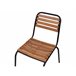 Beliani Conjunto de comedor VALLESE Madera Clara