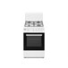 Cocina de gas CORBERÓ CCSF45020BW con horno integrado Blanco