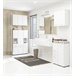 Armario de pared de baño AKORD FIN 30 Blanco