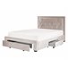 Beliani Cama con cajones Terciopelo LIEVIN 145x217 Beliani Cama con cajones Terciopelo LIEVIN 145x217 Beige