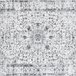 Alfombra de diseño vintage 240x340 Gris