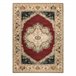 Alfombra de lana POLONIA Palazzo Rosetón 170x235 Rojo