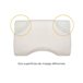 Almohada Anti-Ronquidos y Funda de Satín Extra Blanco