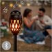 Altavoz Inalámbrico con LED Efecto Llama Negro